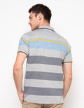 Walrus Kaos Polo Pria Motif Garis (Salur) T12105A