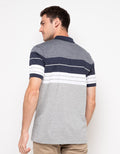 Walrus Men's Polo Shirt Striped Motif (Stripes) T12107A