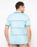 Walrus Kaos Polo Pria Motif Garis (Salur)T12098B