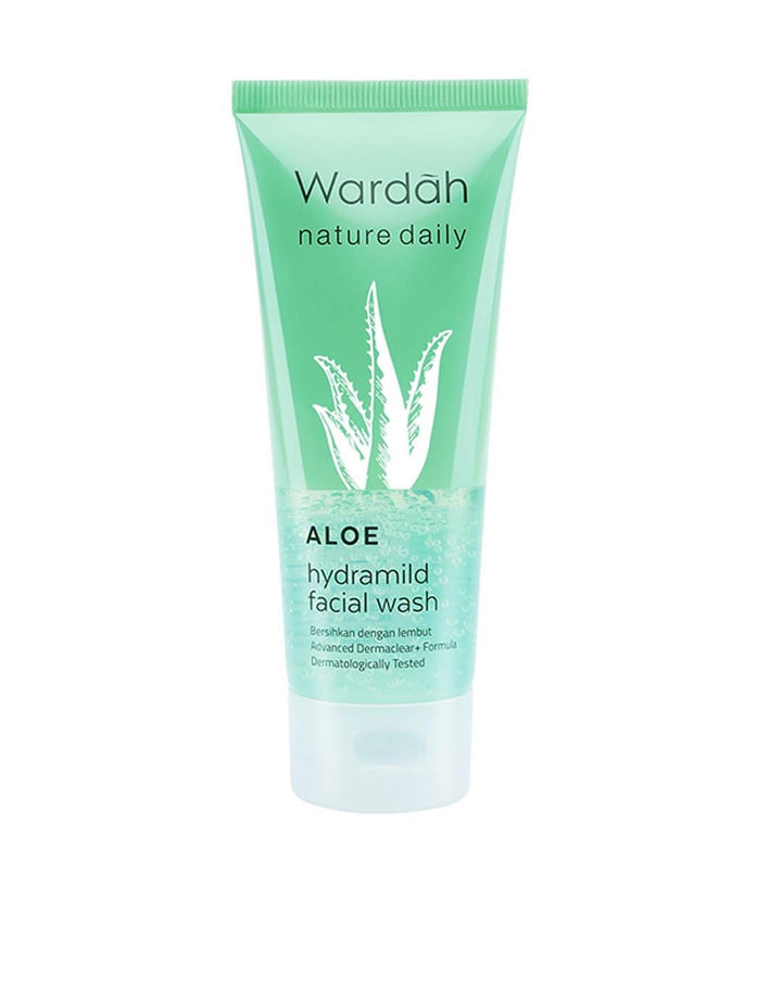 Wardah Nature Daily Aloe Hydramild Facial Wash 100 ml