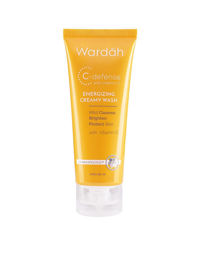 Wardah C-Defense Energizing Creamy Wash 60 ml