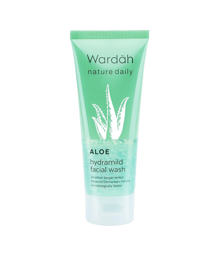 Wardah Nature Daily Aloe Hydramild Facial Wash 60 ml