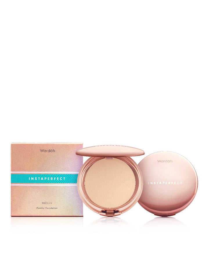 Wardah Refill Instaperfect MATTE FIT Powder Foundation 12. IVORY 13 g