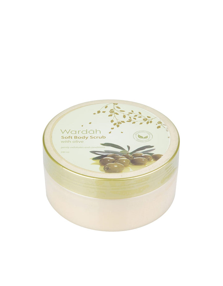 Wardah Soft Body Scrub With Olive 240 ml