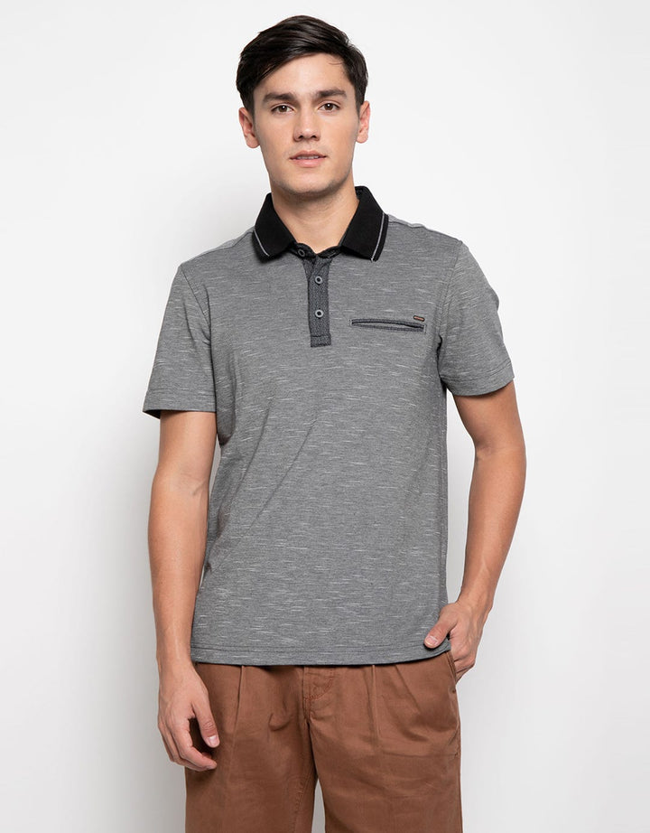 Watchout Casual Polo Shirt Chest Pocket Detail