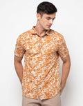 Watchout Jeans Shirt Full Print Motif