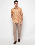 Watchout Jeans Shirt Full Print Motif