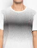 Watchout Jean's T-shirt Aksen Print Geometris
