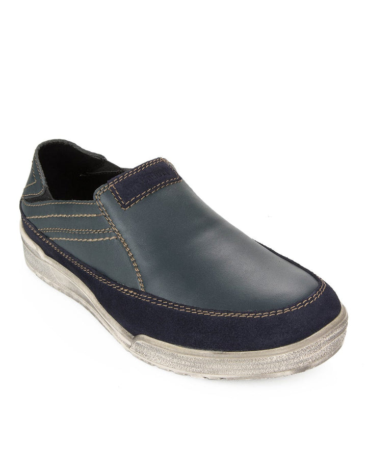 Watchout Sepatu Loafer Detail Stitching