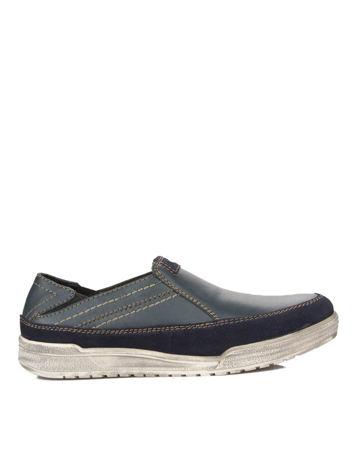 Watchout Sepatu Loafer Detail Stitching