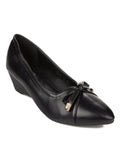 Peter Keiza Sepatu Wedges Detail Diamante Ribbon