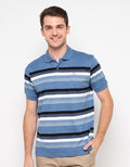 Walrus Kaos Polo Pria Motif Garis (Salur) T12014B