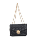 Huer Ubeya Quilted Flap Sling Bag