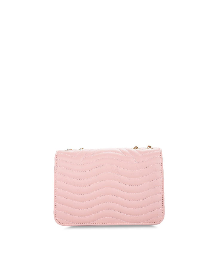 Huer Fersa Quilted Flap Sling Bag