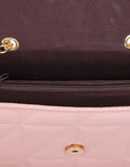 Huer Celga Quilted Flap Sling Bag