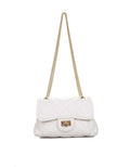 Huer Cedy Quilted Flap Sling Bag