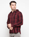 Cardinal Jeans Kemeja Lengan Panjang Squared and Hoods