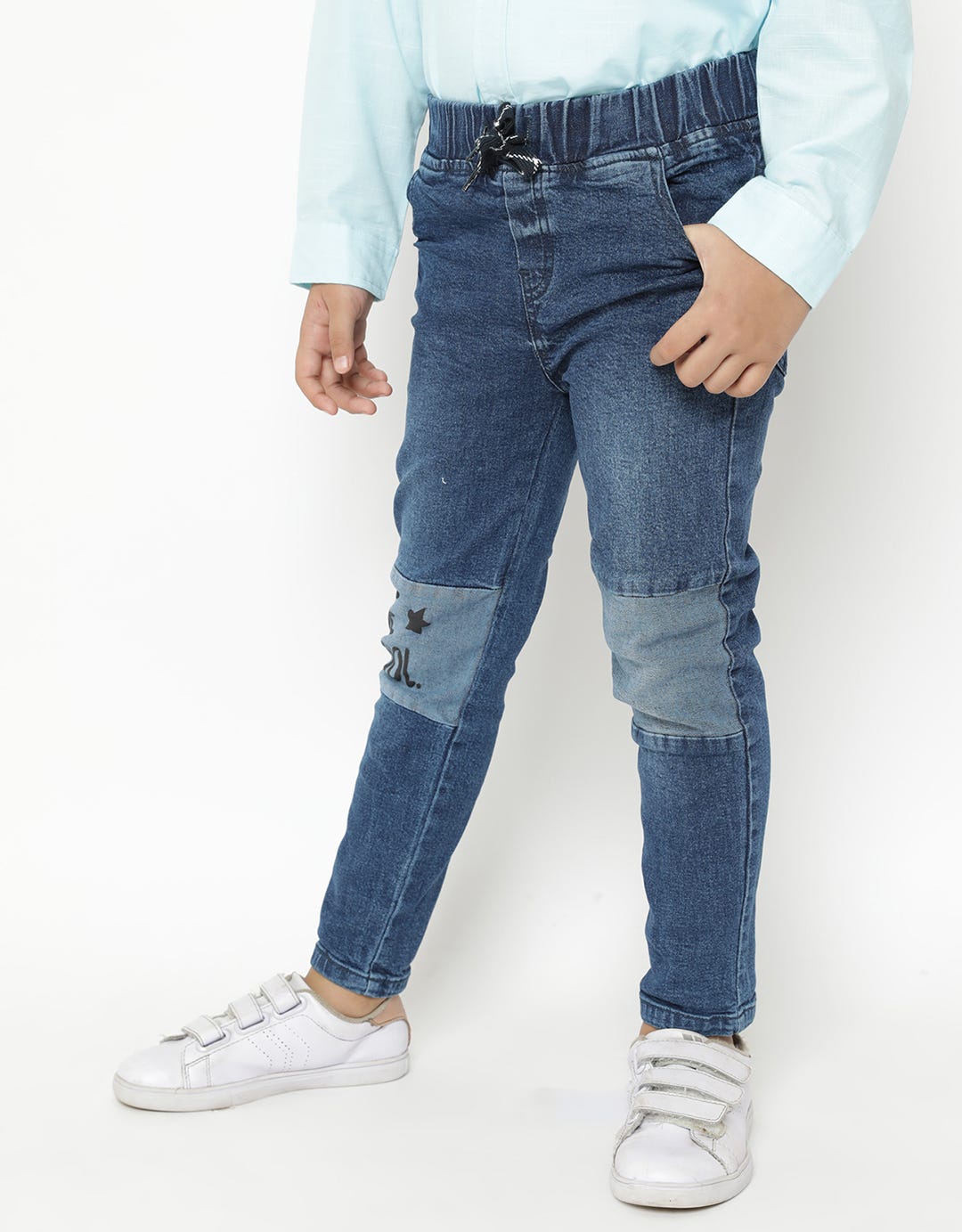 Little M Stretch Cut Boys Denim Pants