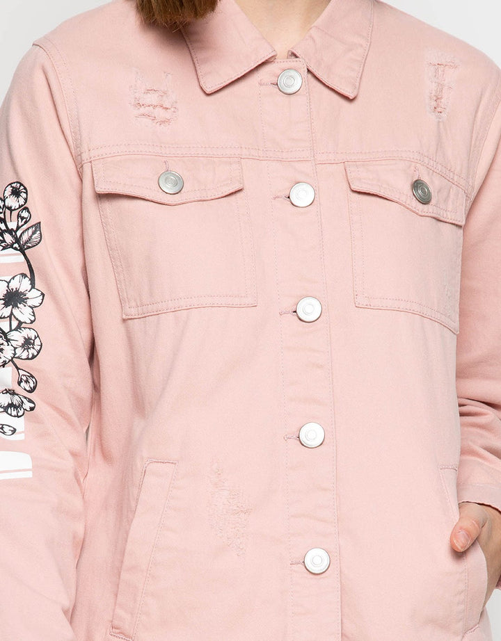 JACKET WITH PRINT