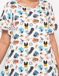 PLAYFUL MEOW DRESS