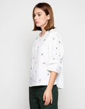TRG TOP WVN EMG FLW