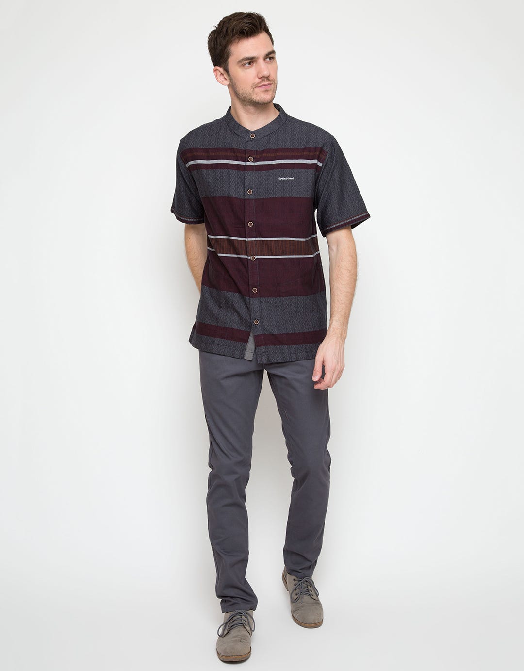 Cardinal Casual Men Kemeja Koko Cotton