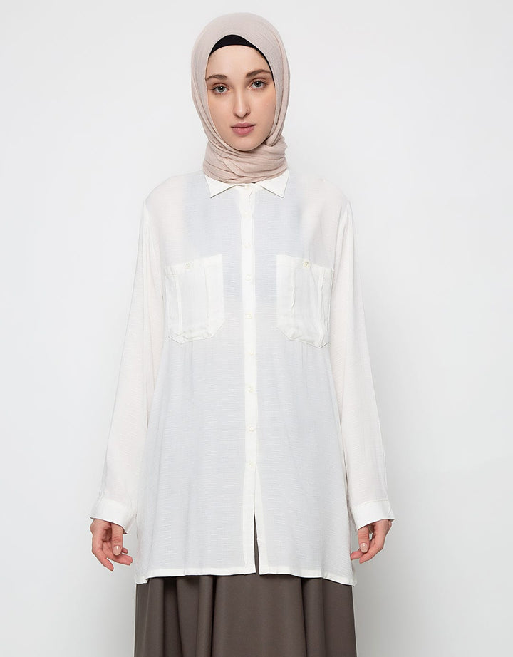 S LS LINEN SLUB TOP
