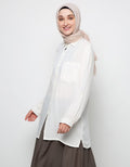 S LS LINEN SLUB TOP