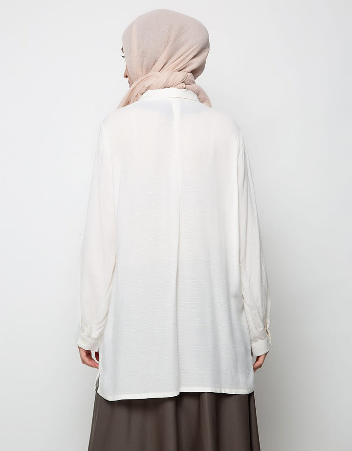 S LS LINEN SLUB TOP