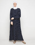 LS MAXI DRESS POKA P