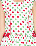 Donita Polkadot Layer Dress Anak