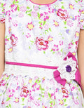 Donita Flower Ribbon Dress Anak