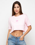 Third Day Co Crop Top Logo Light LTD31