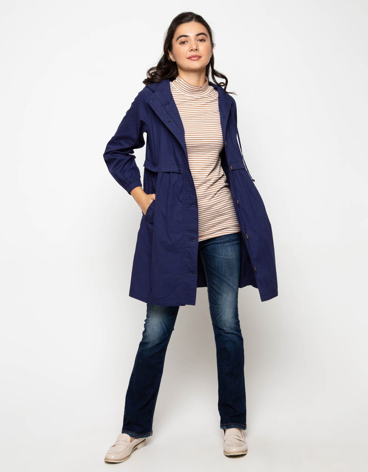Graphic Parka Jacket