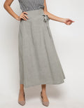 Graphics Box Pleats Skirt 15Ks1Gr