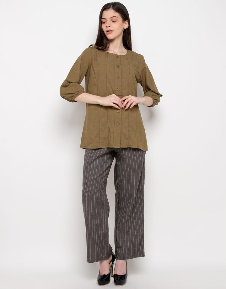 Simplicity Big Button Blouse 32Ee2Ol0L1908