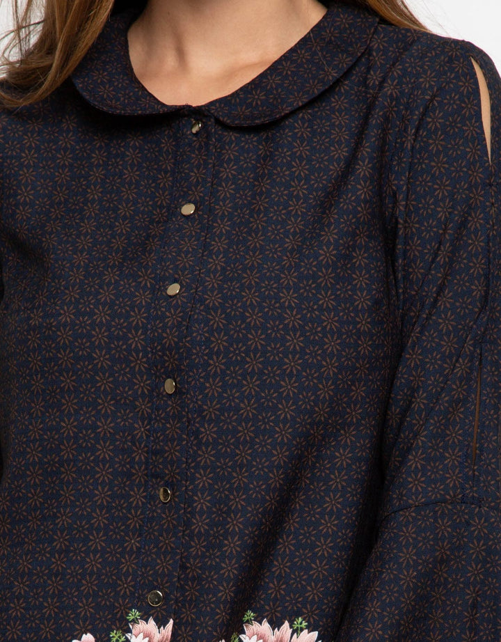 Minimal Antique Batik Shirt V2