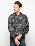 Triple Army Bomber Jacket (Jkm 525 02 Gry)