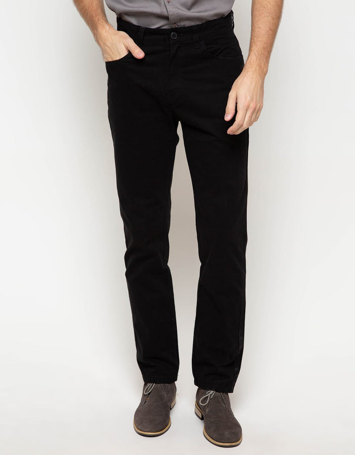 Triple Basic Non Stretch Pants (303 858 Blk)