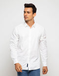 Triple Slim Fit Long Sleeve Shirt (Ls 412 Blk)