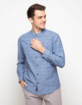 Triple Kemeja Lengan Panjang Slim Fit