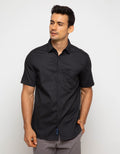 Triple Kemeja Lengan Pendek Slim Fit (Ss 416 Dgr)