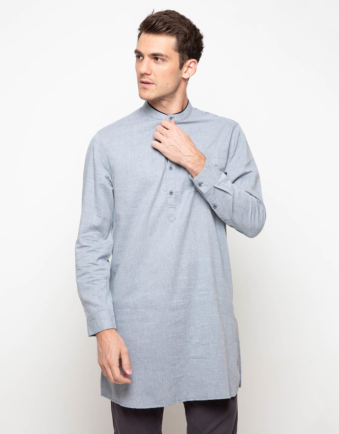 Triple Kemeja Koko Lengan Panjang Regular Fit
