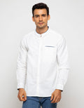 Triple Kemeja Koko Lengan Panjang Regular Fit (Ls Kk 351-Wht)
