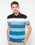 Walrus Men's Polo Shirt Striped Motif (Stripes) T12090T