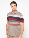 Walrus Men's Polo Shirt Striped Motif (Stripes) T12100G