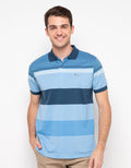 Walrus Men's Polo Shirt Striped Motif (Stripes) T12102B