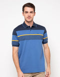 Walrus Kaos Polo Pria Motif Garis (Salur) T12103B