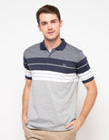 Walrus Men's Polo Shirt Striped Motif (Stripes) T12107A
