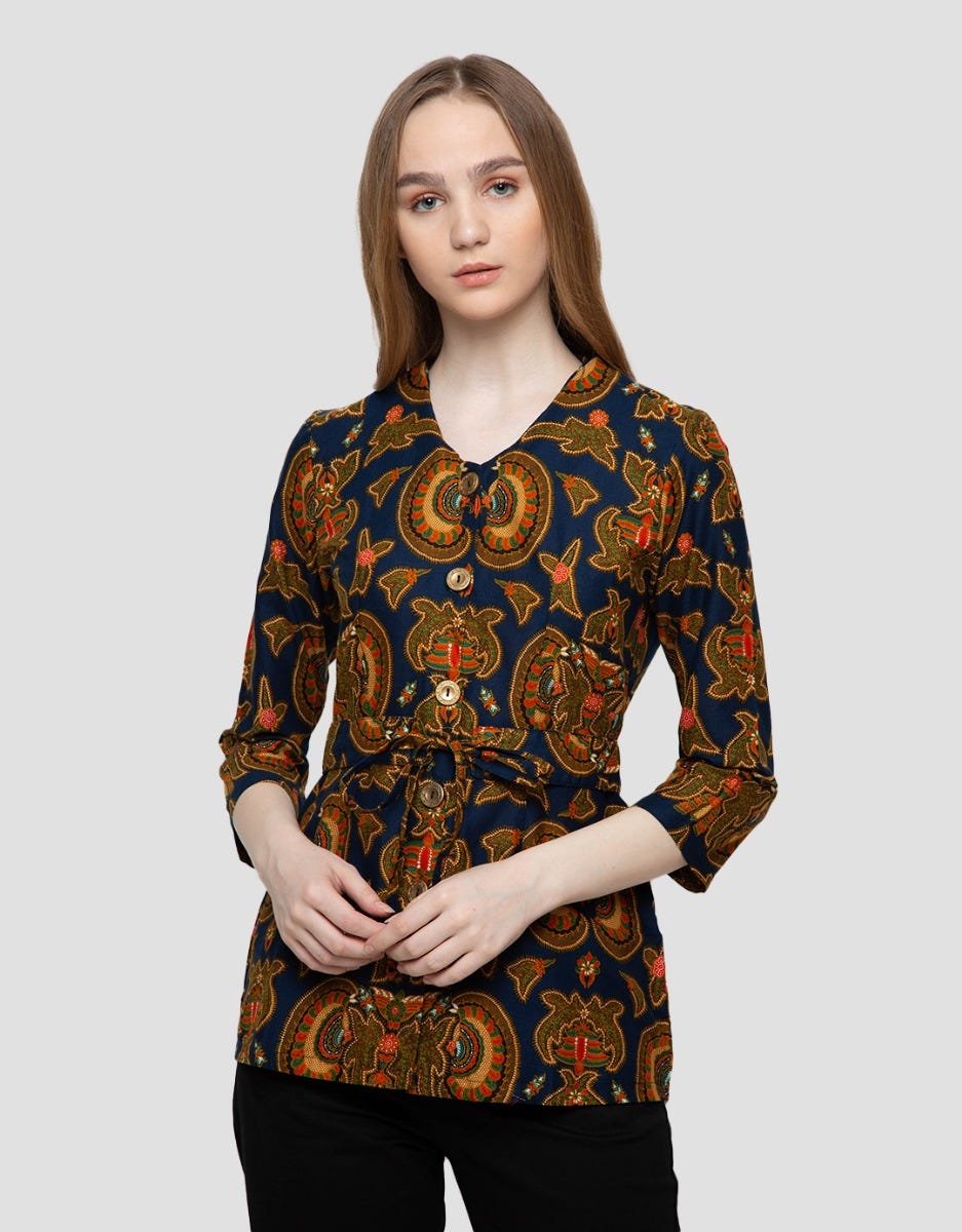 Adikusuma Blouse Batik Babon Angrem
